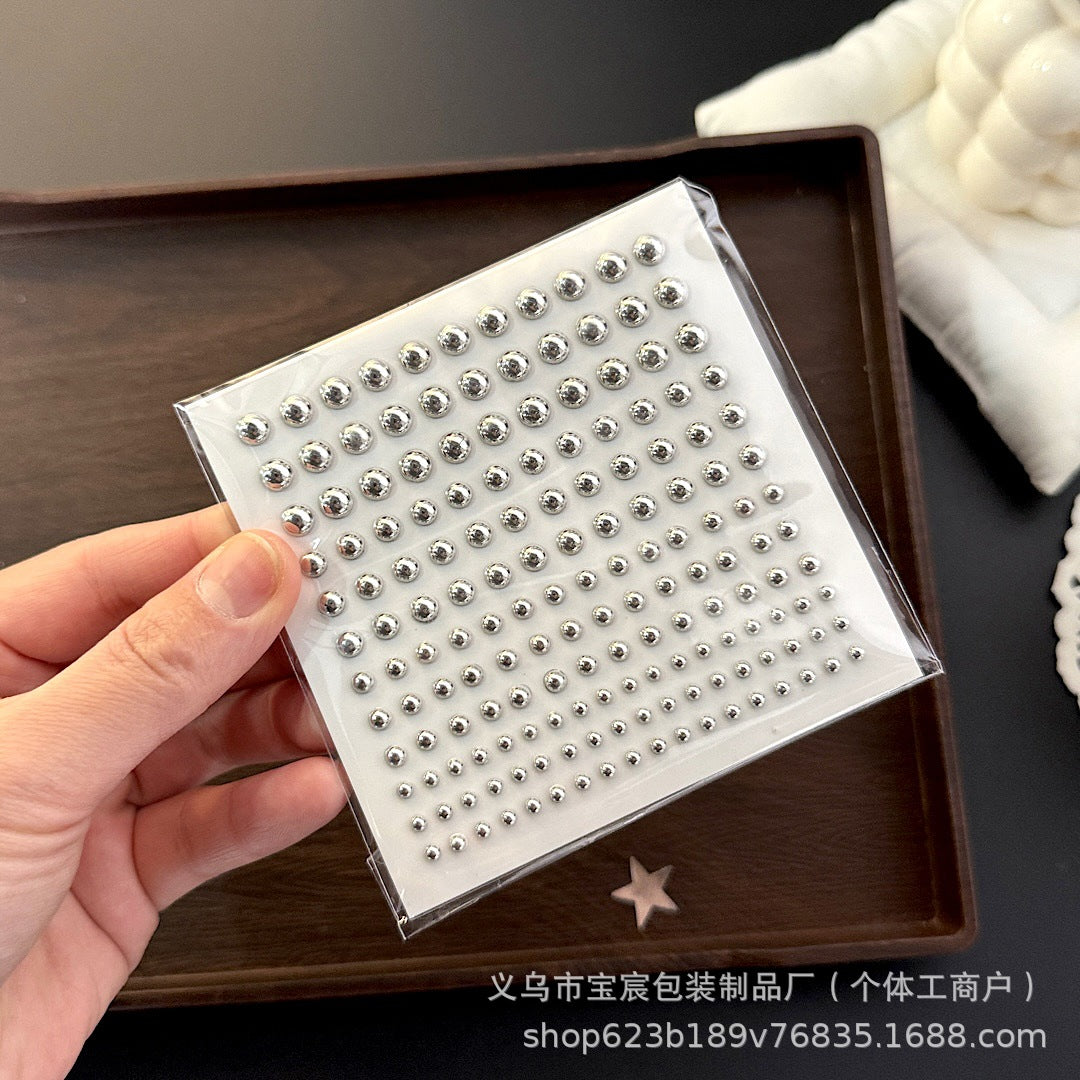 Love Star Rhinestone Stickers – 3D Heart & Bow, Girl Face Decoration - ViktaShop