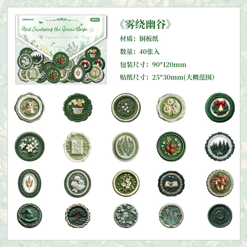 Sticker Pack – Years Mark Series, 3D Fireproof Paint Labels, 4 Options - ViktaShop