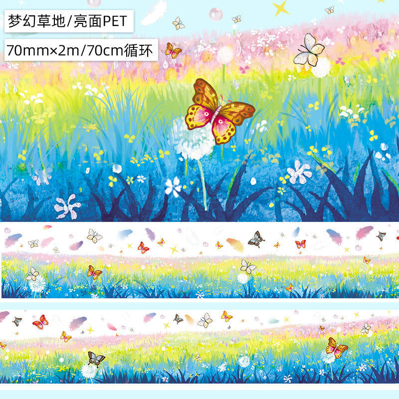 PET Special Oil Hand Lace Tape - Flower Material - 2m - ViktaShop