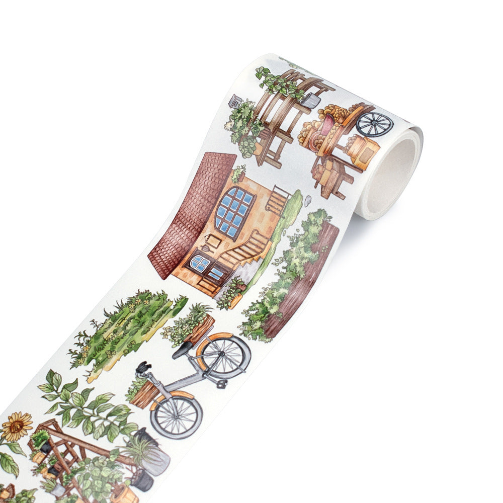 Landscaping Character Sticker - Special Oil & Paper Tape DIY - 2m - ViktaShop