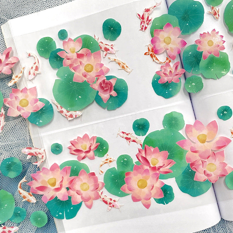 Retro Flower PET Tape - 2m - ViktaShop