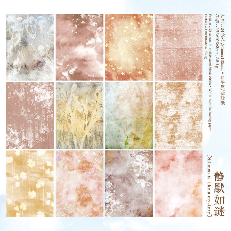 World Color Series Material Paper - 24 Pcs - ViktaShop