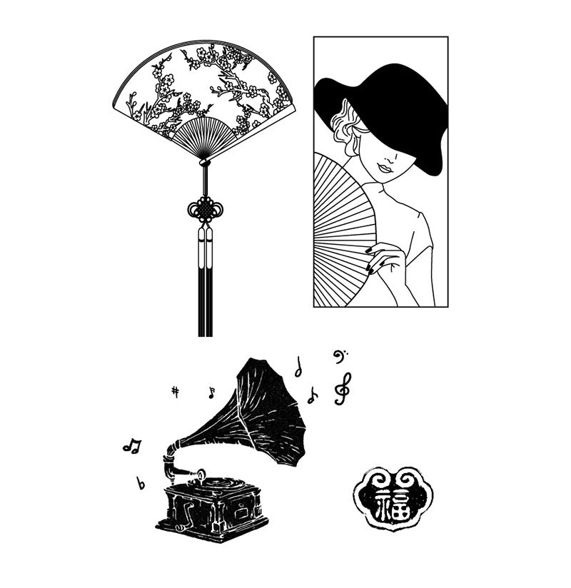 Transparent Silicone Creative Stamp – PVC DIY Seal for Journals & Crafts - ViktaShop