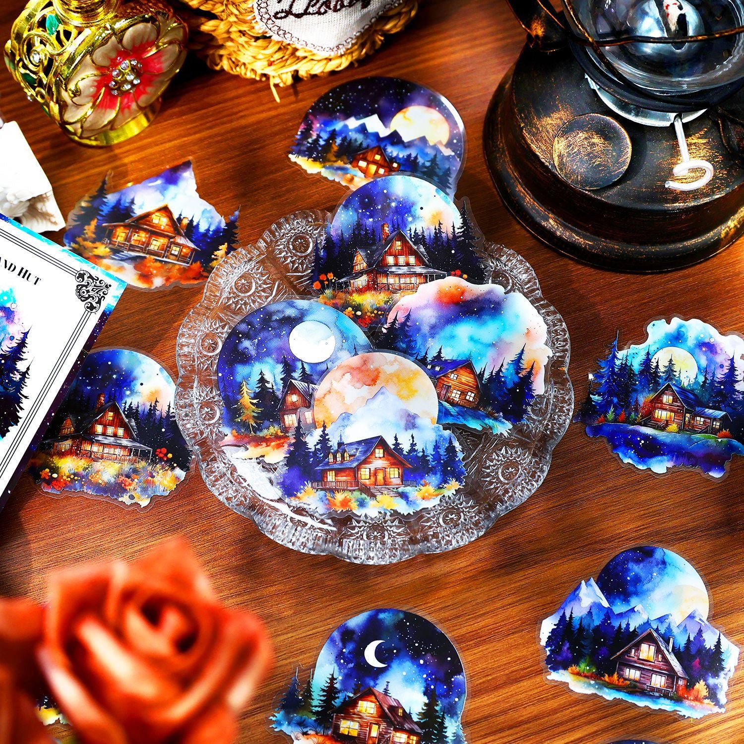 Fantasy Wonderland PET Stickers, 6 Options - ViktaShop