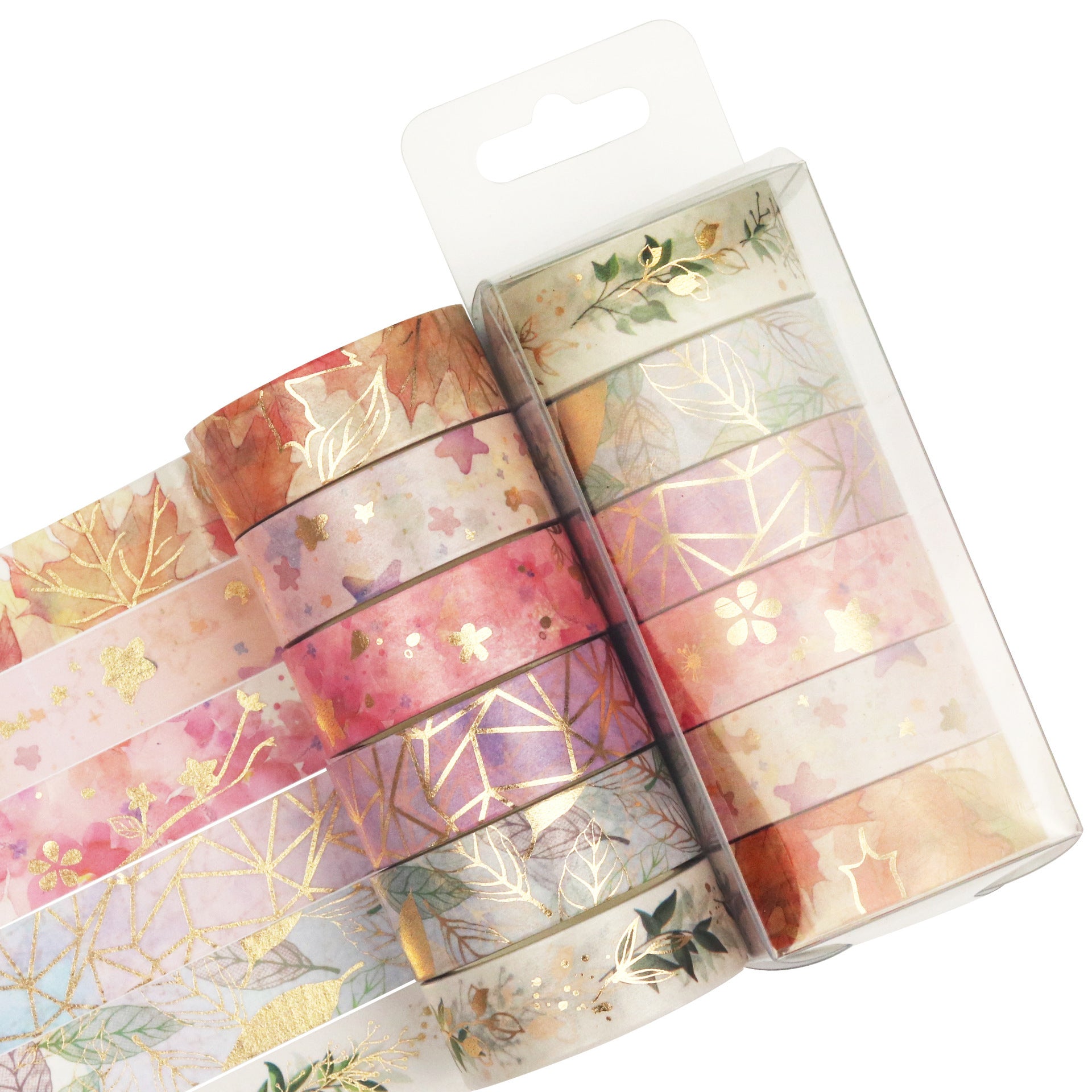 Flower Gilding Decorative Tape Set – 6 Rolls, Border DIY, 2m - ViktaShop