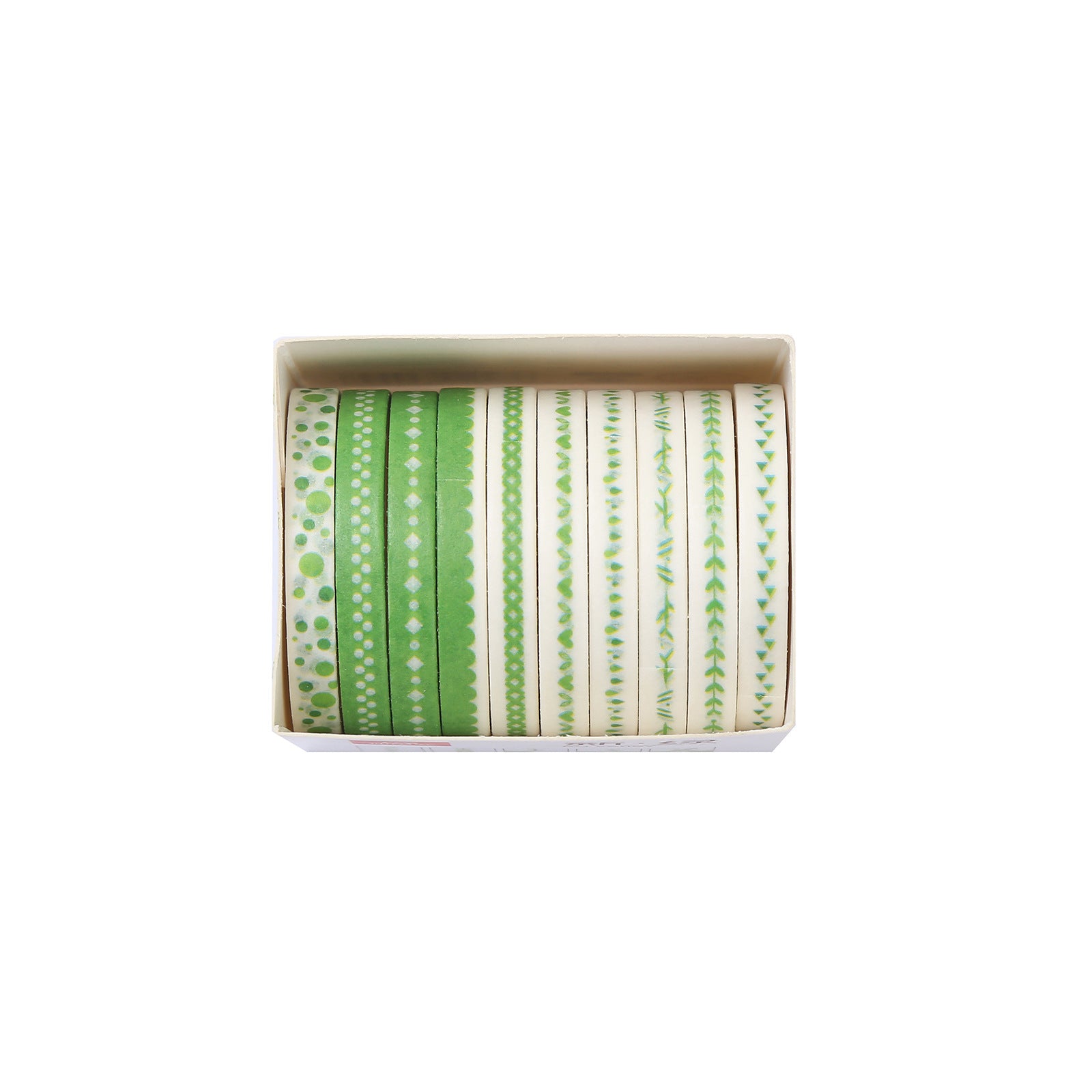 Retro Rainbow Series – Paper Tape, 10 Rolls - ViktaShop