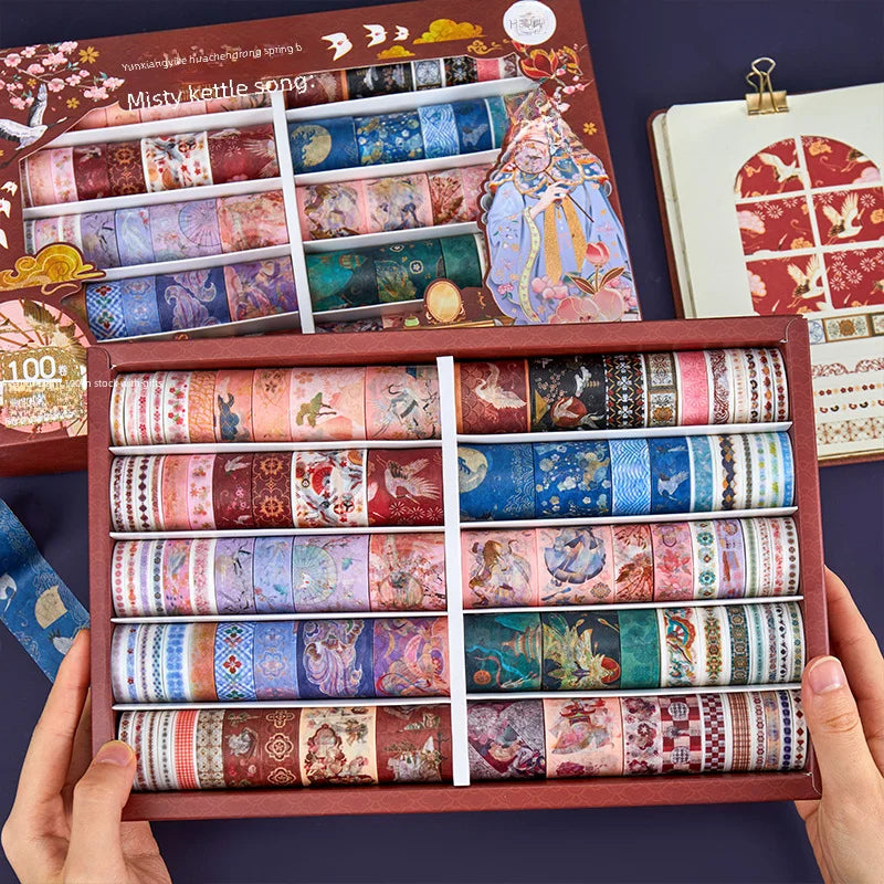 Sunlight Tape Gift Box – Neon Costume Series Decorative Tape Set - ViktaShop