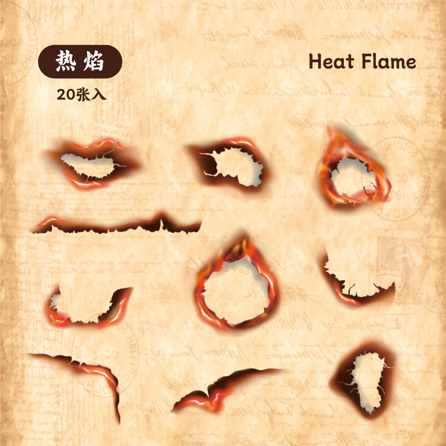 Creative DIY Scenic Sticker Pack, Irregular Modern Minimalist, Business Gifts - ViktaShop