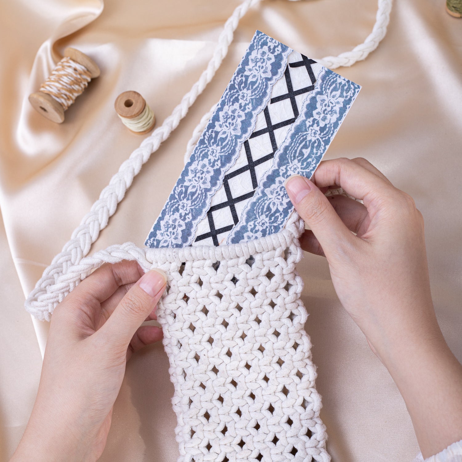 Lace Cloth Tape - Earth Dreams Series, 6 Options - ViktaShop