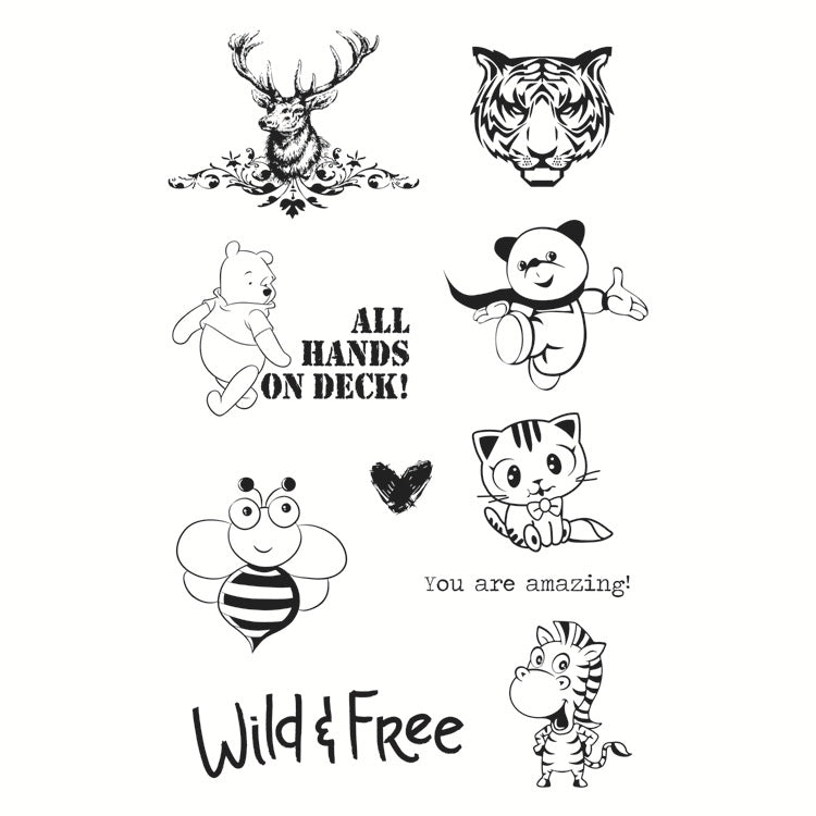 Transparent Silicone Creative Stamp – PVC DIY Seal for Journals & Crafts - ViktaShop