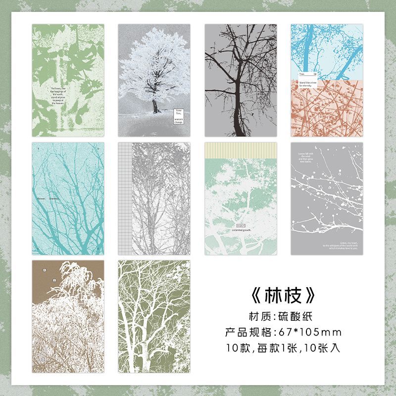 Paper Pack Ins Style Background Paper, 10 Sheets - ViktaShop