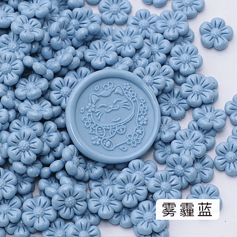 Flower-Shaped Fire Paint Wax Grain Seal - ViktaShop