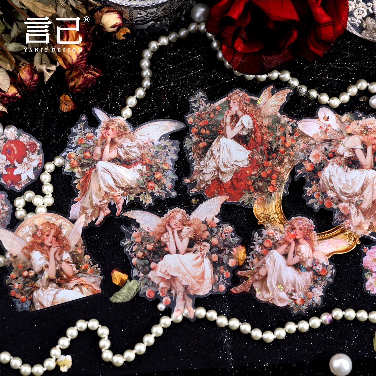 Elf Kingdom Series PET Stickers - 10 Pcs - ViktaShop