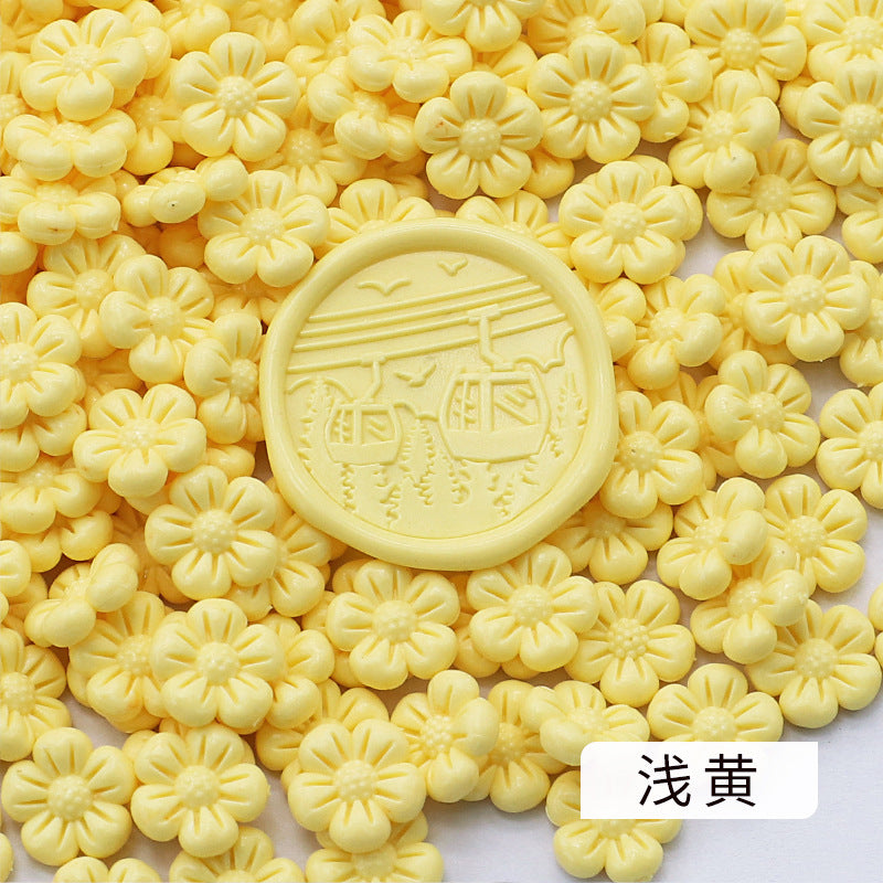 Flower-Shaped Fire Paint Wax Grain Seal - ViktaShop