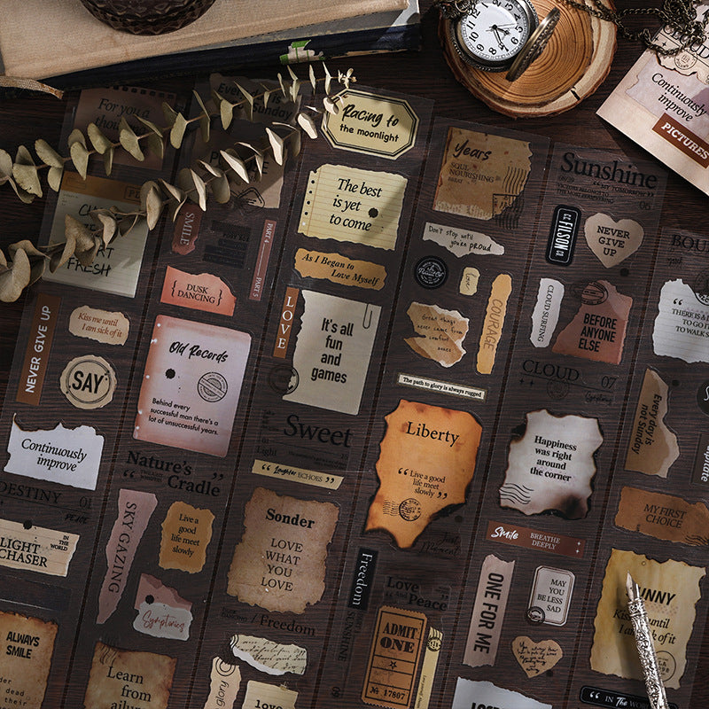 Transparent PET Tape Set - DIY Diary Decoration, 2m - ViktaShop