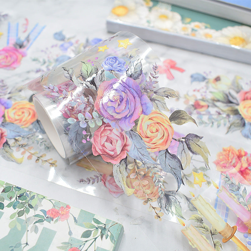 PET Special Oil Hand Lace Tape - Flower Material - 2m - ViktaShop