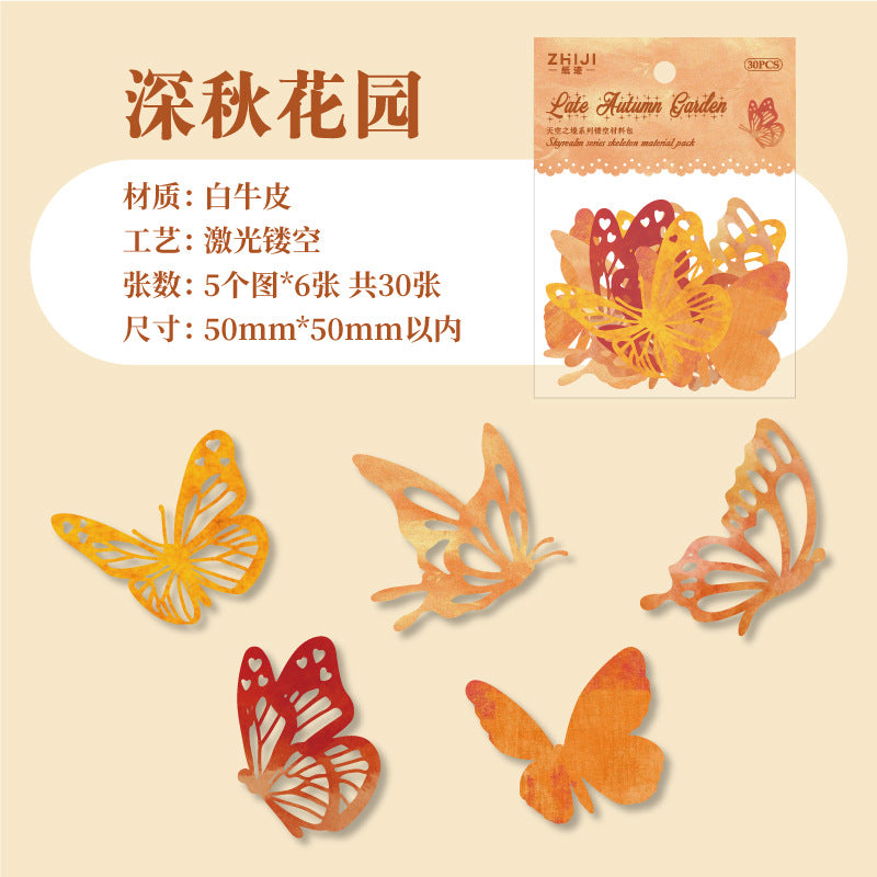 Sky Realm Hollow Material Pack - White Kraft Paper, 6 Options - ViktaShop