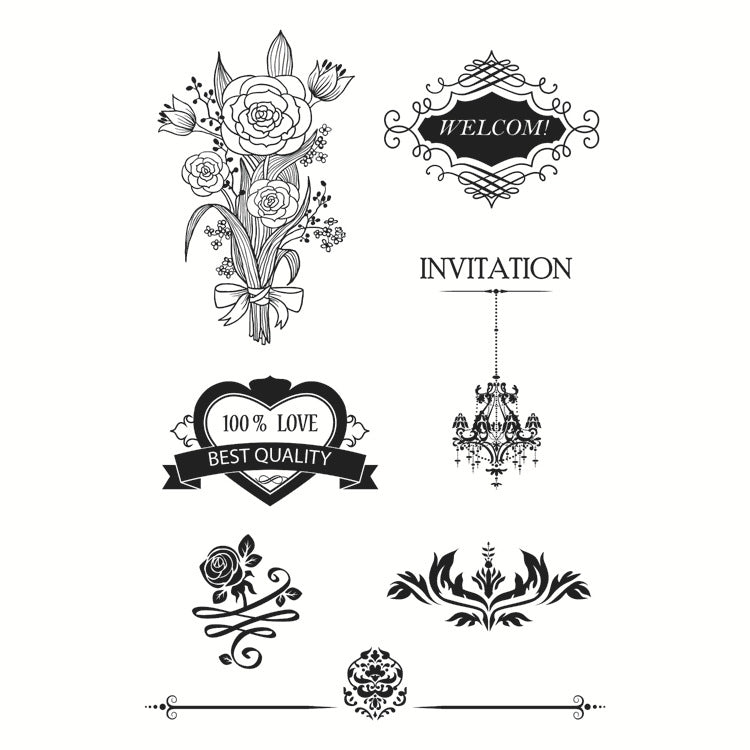 Transparent Silicone Creative Stamp – PVC DIY Seal for Journals & Crafts - ViktaShop