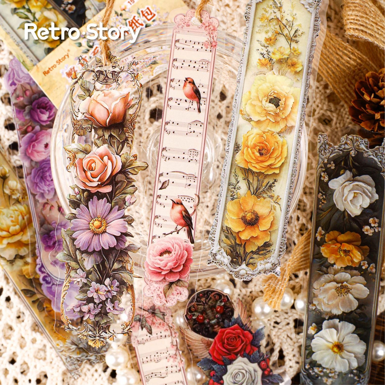 Flower Decoration Stickers - ViktaShop