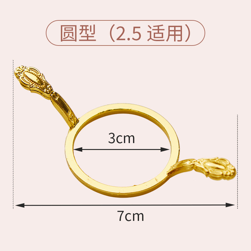 Metal Circle Mold – Fire Paint Wax Seal Stamp Fixer - ViktaShop