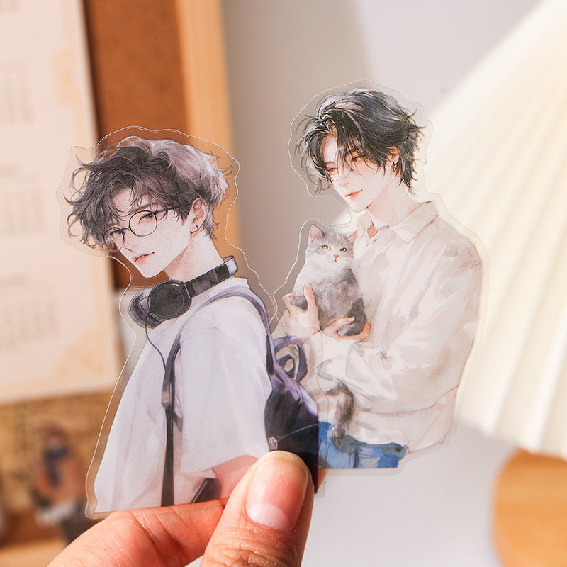 PET Stickers – Transparent Character Sticker Pack - ViktaShop