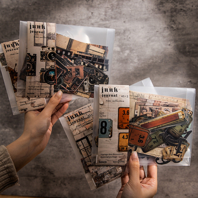 Photography and Movies Theme Retro Material Bag, 4 Options - ViktaShop