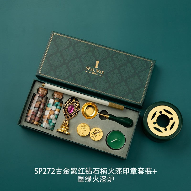 Strict Selection Creative Retro Fire Paint Seal Full Set - ViktaShop