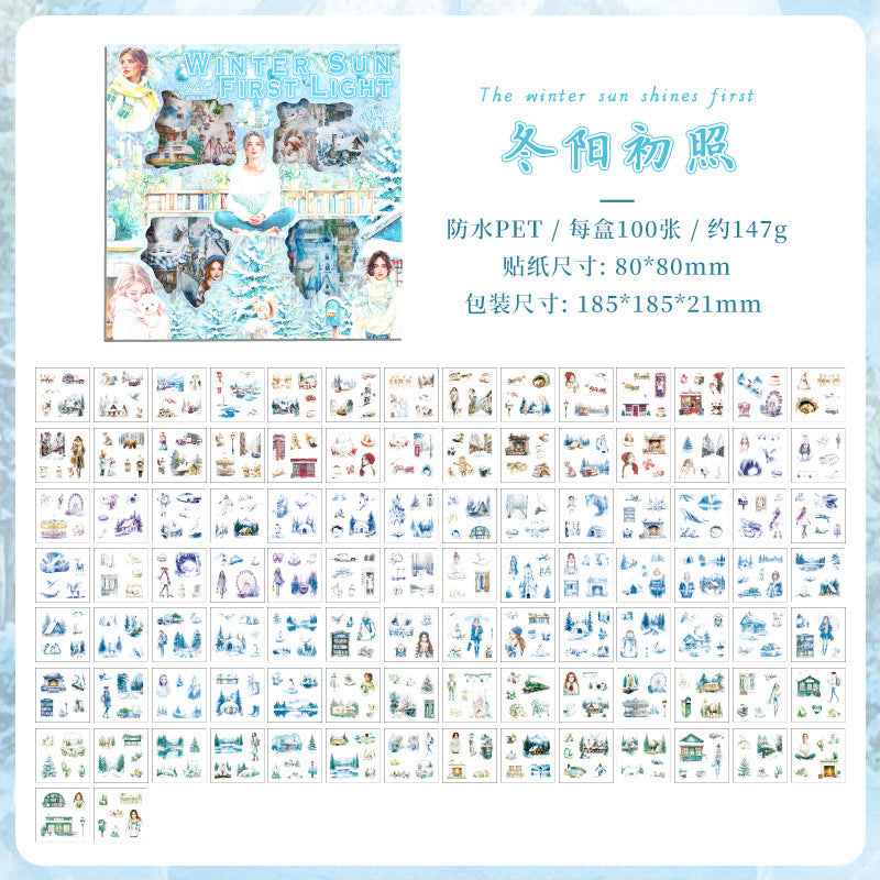 Four Seasons Box Set PET Stickers – 100 pcs