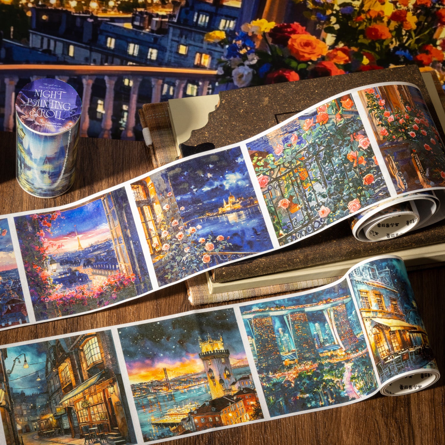 Creative Night Painting Handbook Sticker - ViktaShop