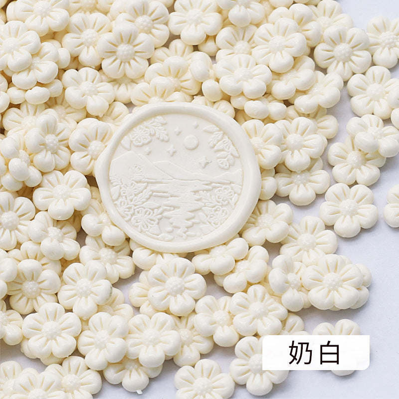 Flower-Shaped Fire Paint Wax Grain Seal - ViktaShop