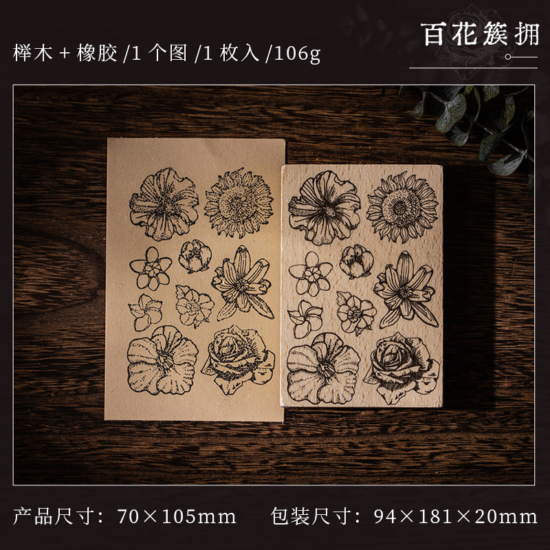 Garden Theme Stickers – Large Decorative Base, 4 Options - ViktaShop