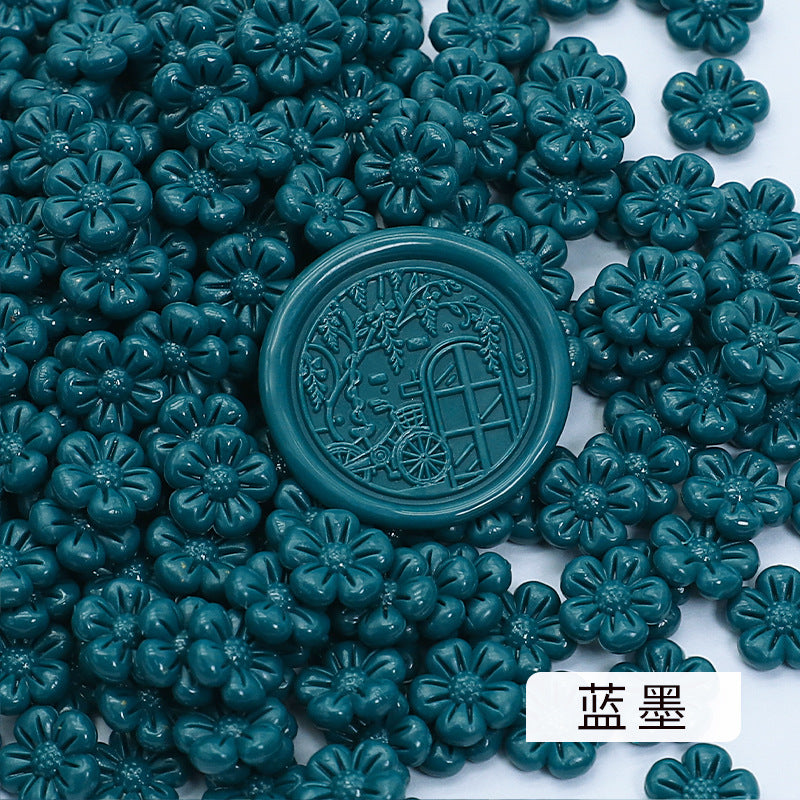 Flower-Shaped Fire Paint Wax Grain Seal - ViktaShop