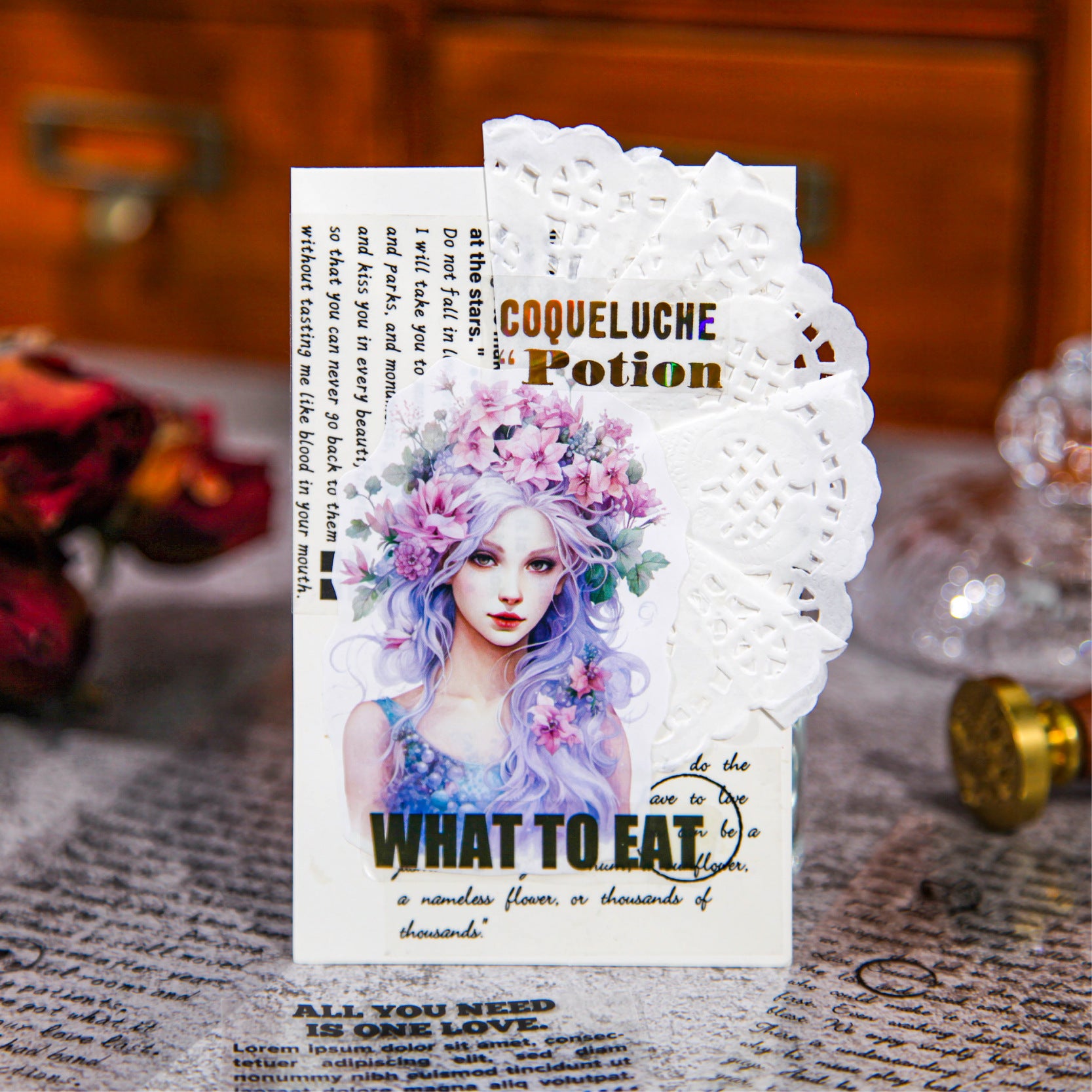 PET Stickers European Style for Decoration DIY - ViktaShop