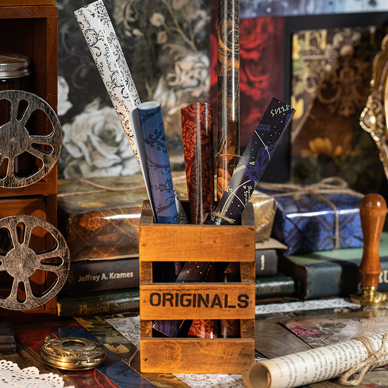 Twilight Legend Series Retro Paper DIY Decoration Backing, 4 Options - ViktaShop