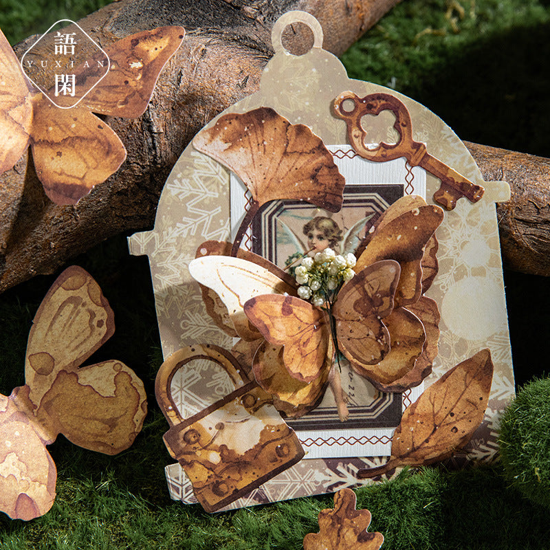 Butterfly Sticker Pack – Caged Butterfly Series, 4 Options - ViktaShop