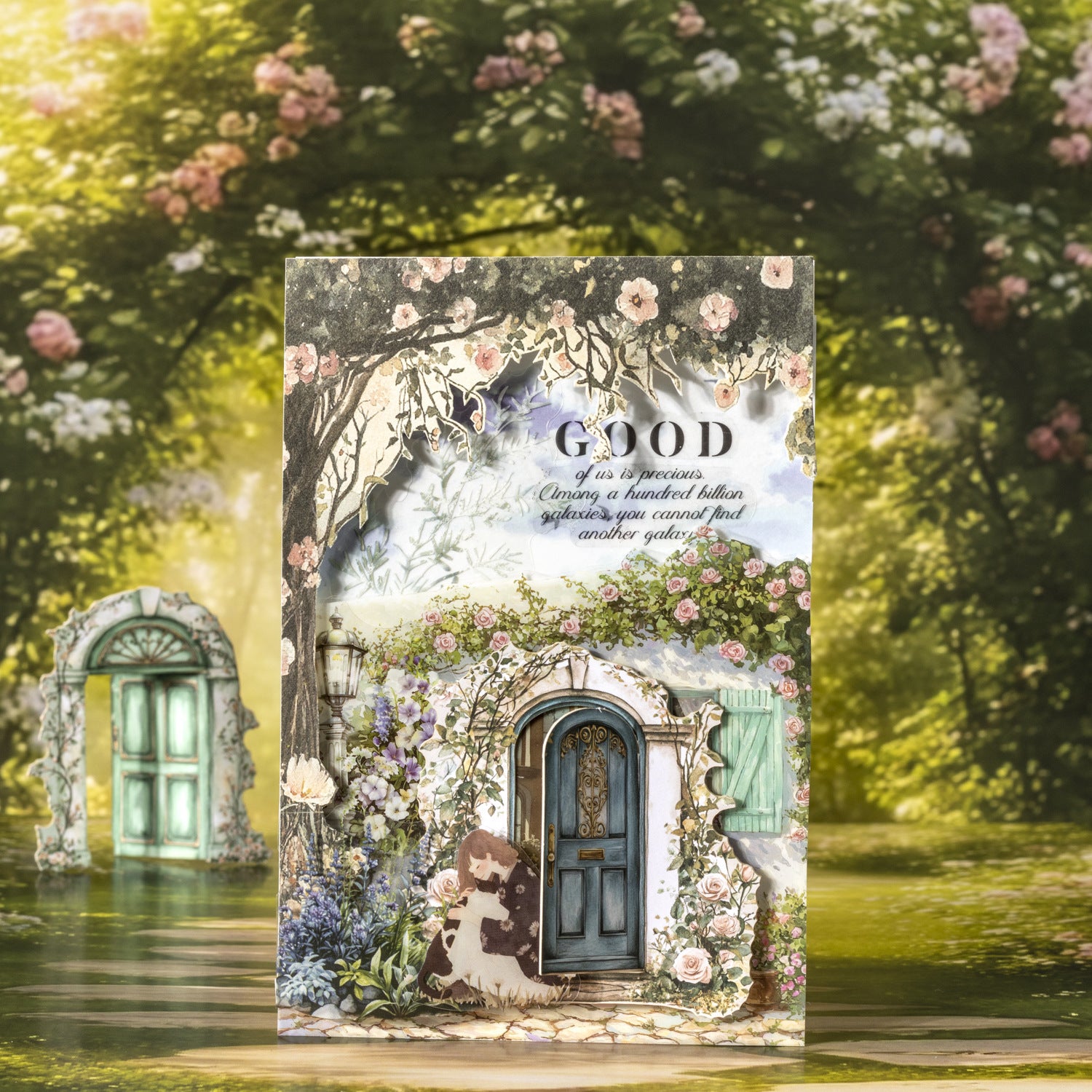 Sticker Pack - Any Door Series, Landscaping, Hard Card, 10 Pcs - ViktaShop