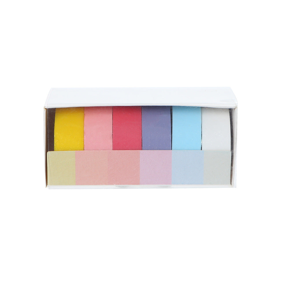 Solid Color and Paper Tape, DIY Decorative Paper Tape - ViktaShop