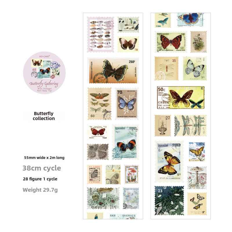 Transparent Self-Adhesive Sealing Tape for Scrapbooking