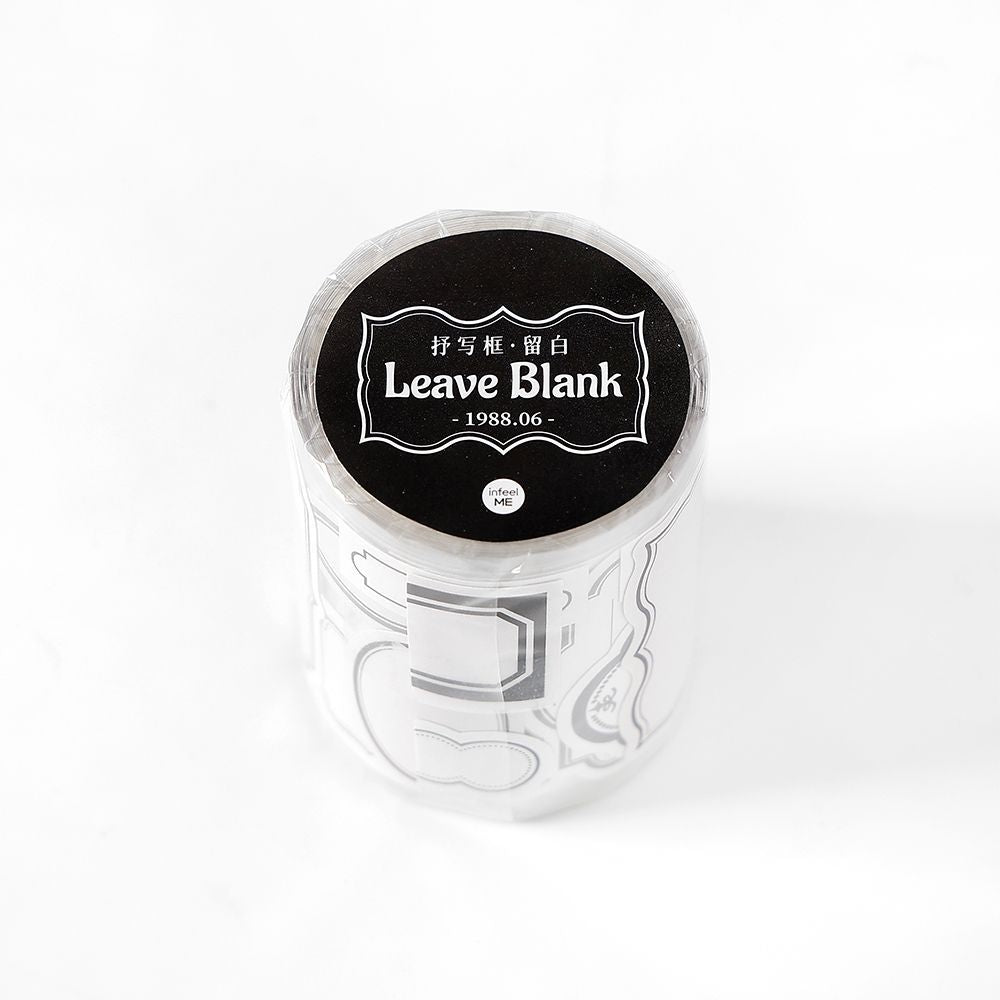 Black & White Notebook Tape - 2m - ViktaShop