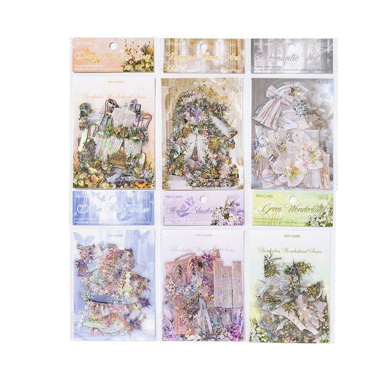 Ice Crystal PET Sticker Bag Unbounded Fairyland Series - ViktaShop