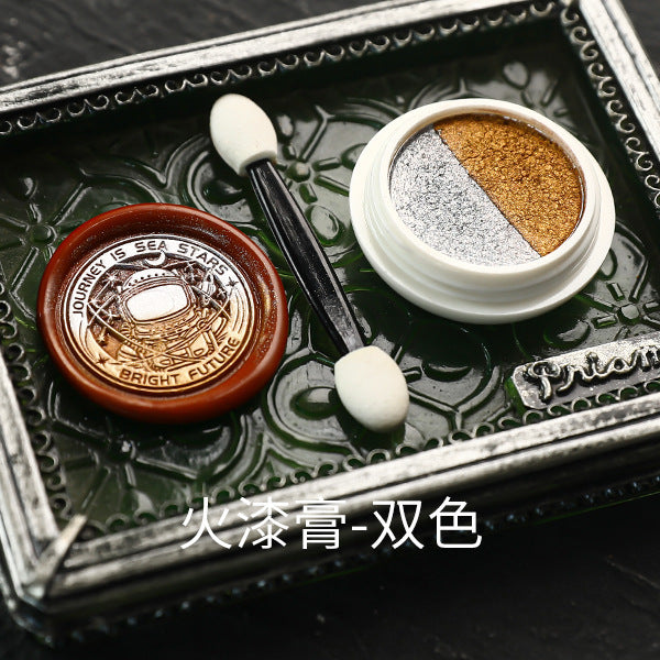 Colored Wax Seal Set – Fire Paint Stamps & Accessories for Invitations & Journals - ViktaShop