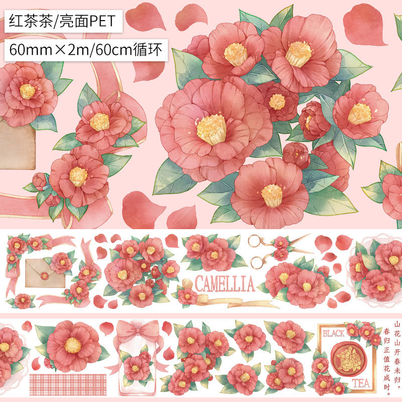 Flower Decoration – Creative Handmade Rose PET Tape - 2m - ViktaShop