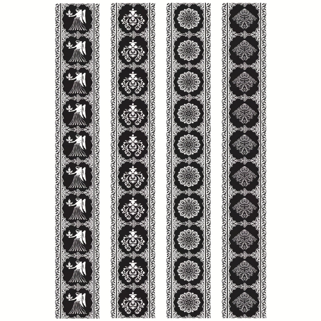 Retro Totem Transparent Silicone Stamp – DIY Journal & Scrapbooking Decoration Seal - ViktaShop