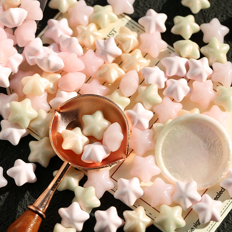 Macaron Color Star Spark Fire Paint Wax Granules Set - ViktaShop