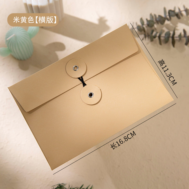 Color Paper File Bag, Stickers Storage - ViktaShop