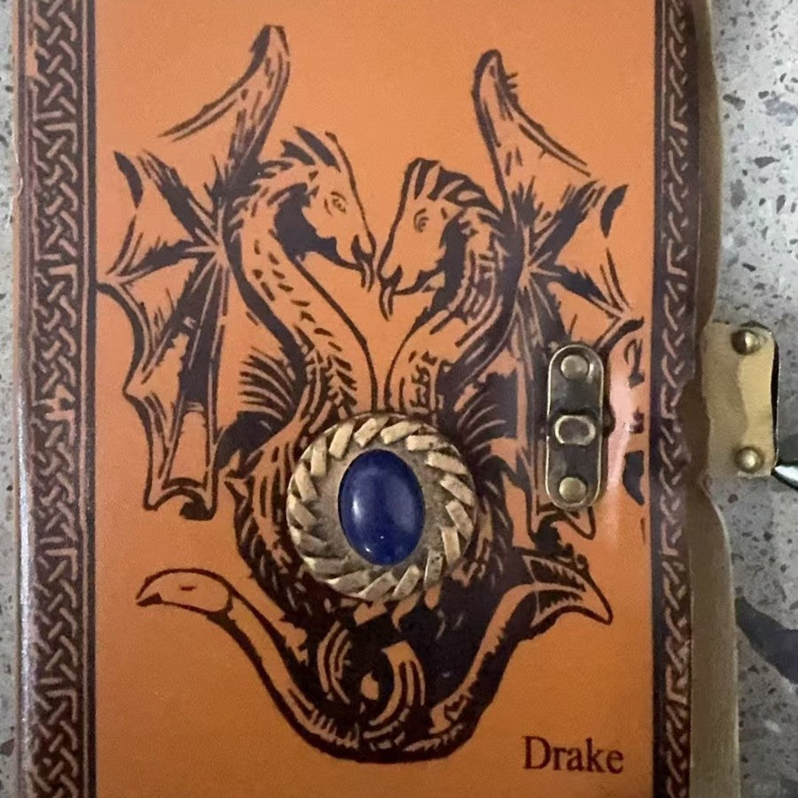 Medieval Retro Leather Notebook – DND Journal - ViktaShop