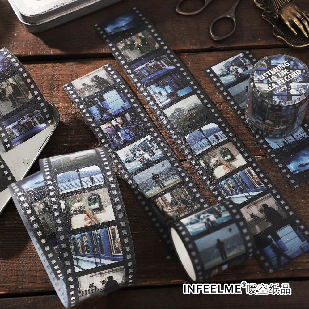 Memory Film Series PET Flash Sand Tape 40mm, 4 Options - ViktaShop