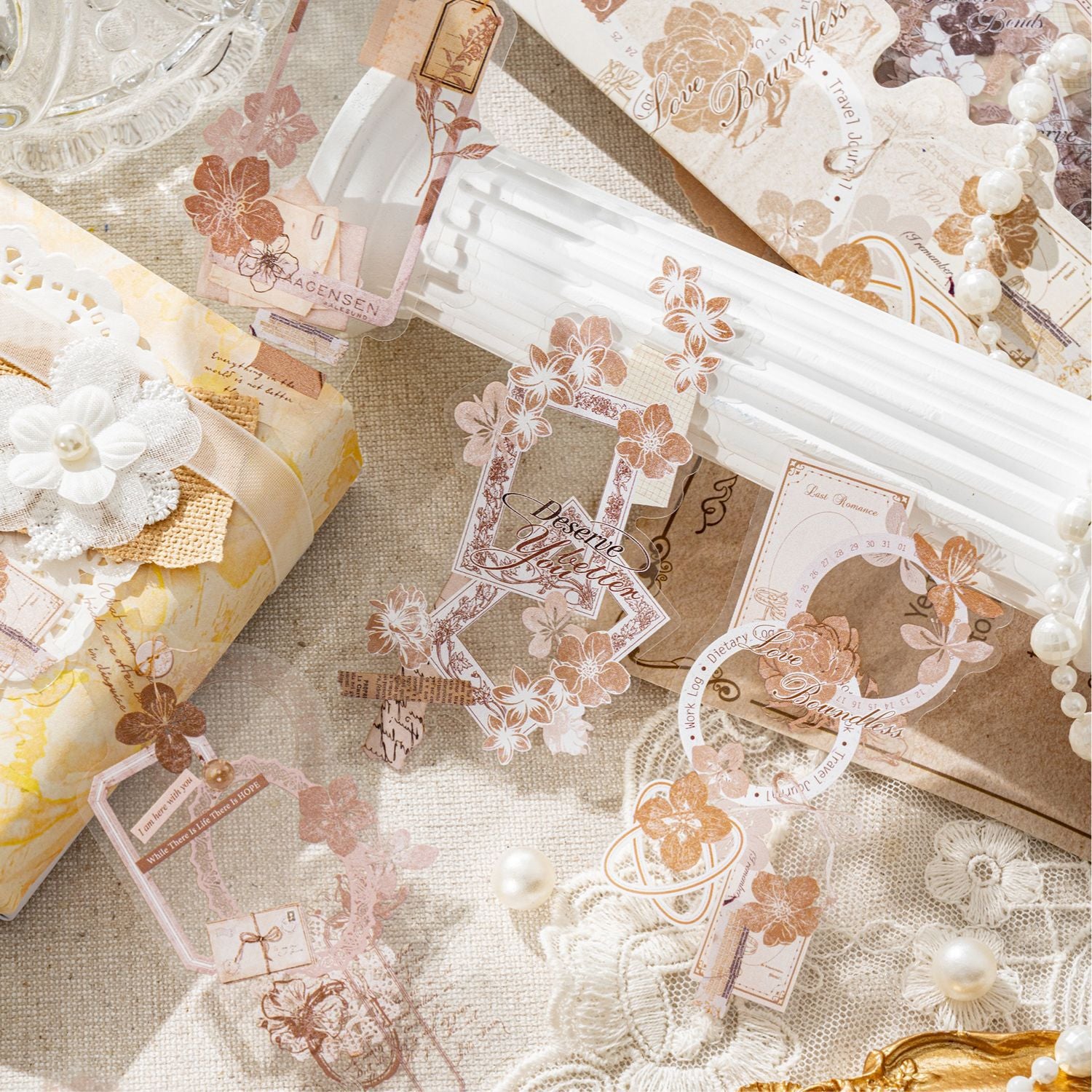 Love Intertwined Series PET stickers - 10 Sheets - ViktaShop