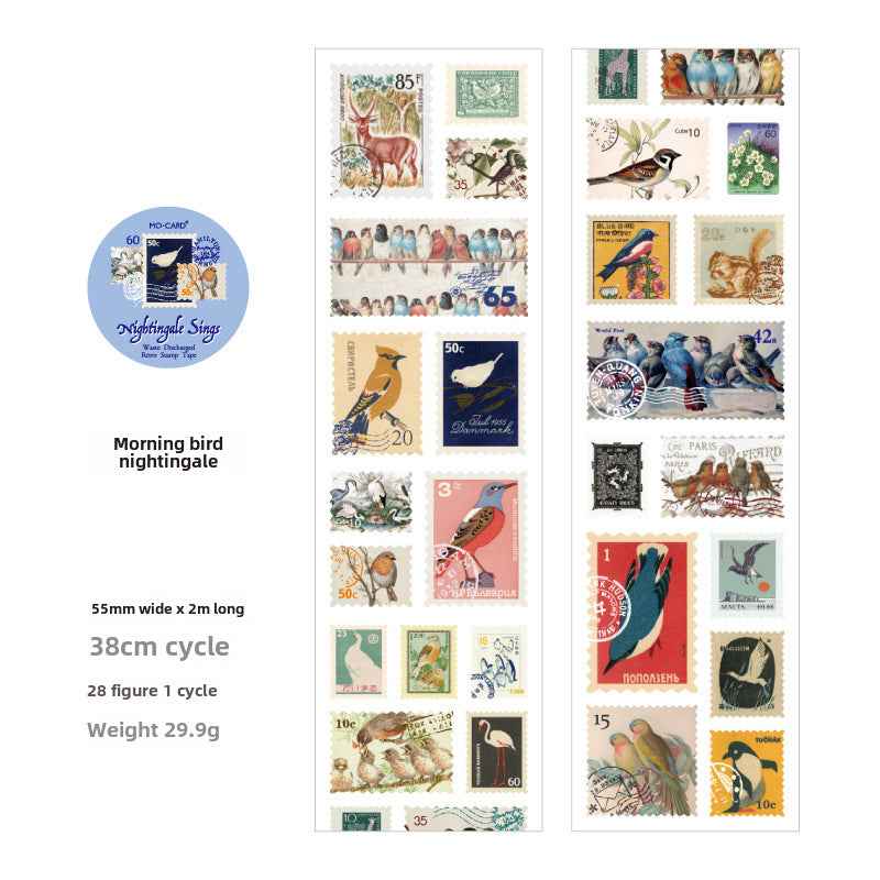 Transparent Self-Adhesive Sealing Tape for Scrapbooking