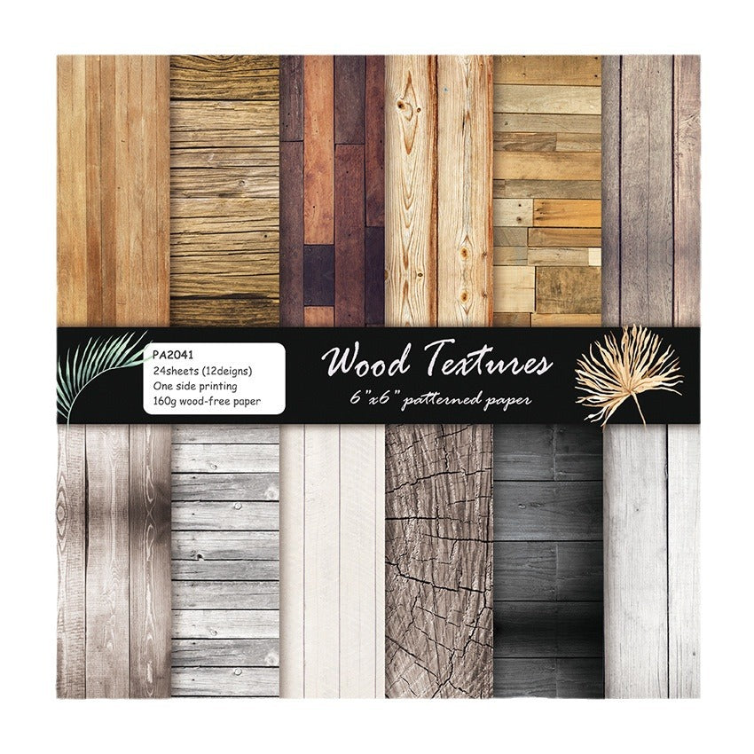 Wood Grain Effect Paper – DIY Photo Album & Junk Journal Background - ViktaShop